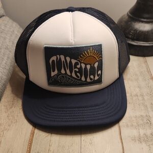 O'Neill Navy and White Trucker Cap